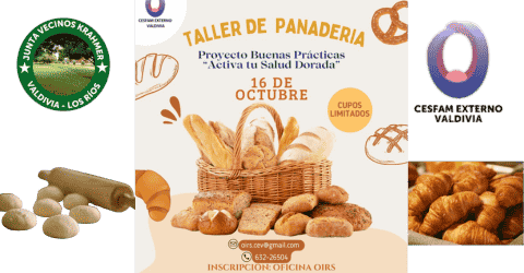 Taller Panadería, Cesfam Ext. Valdivia