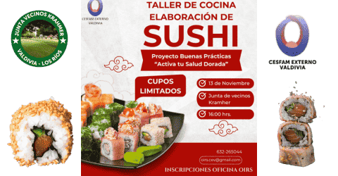 Cocina saludable; Sushi
