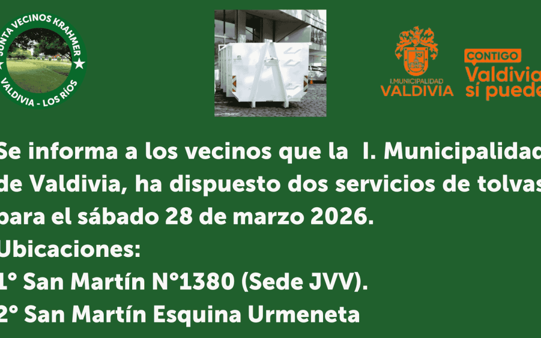 Servicio de Tolva 28 marzo 2026